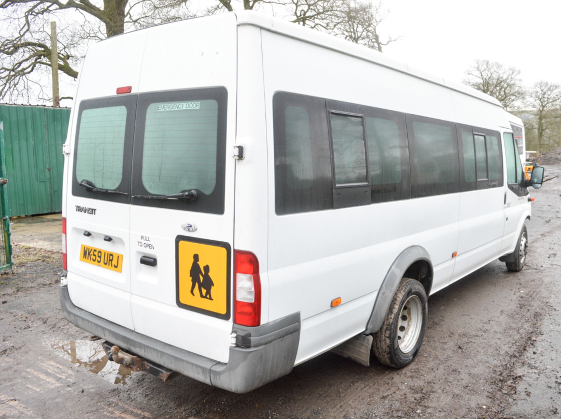 Ford Transit 115 T430 17S RWD 16 seat minibus Registration Number: WK59 URJ  Date of Registration: - Image 2 of 9