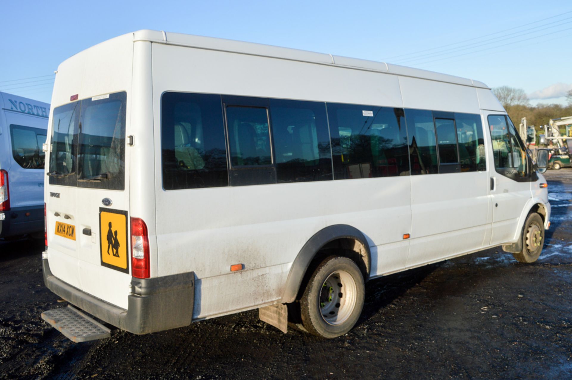 Ford Transit 135 T430 16 seat minibus Registration Number: KX14 XCW Date of Registration: 12/05/2014 - Image 4 of 10