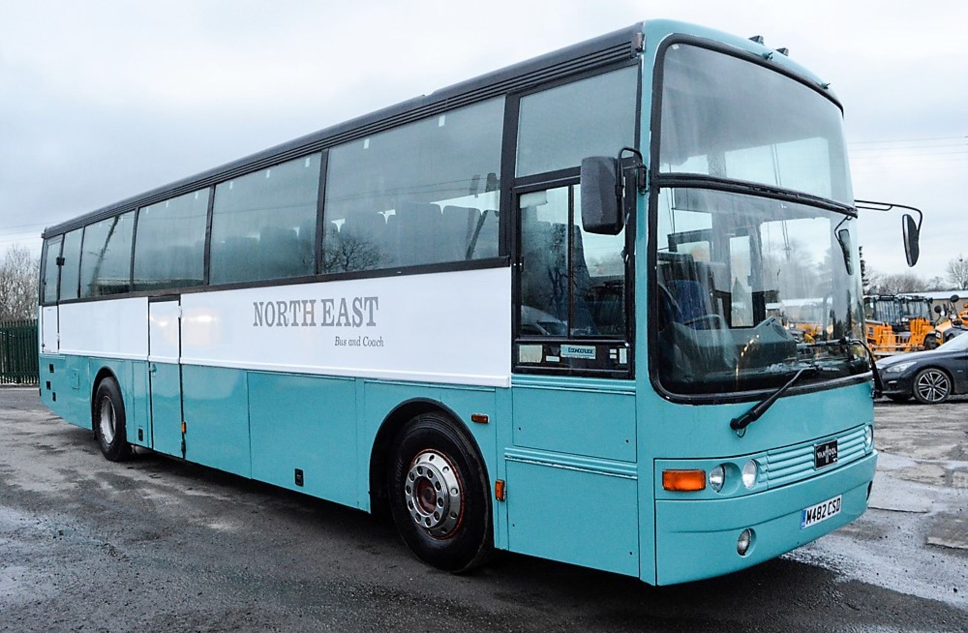 Volvo Plaxton 70 seat luxury coach Registration Number: M482 CSD Date of Registration: 24/02/1995