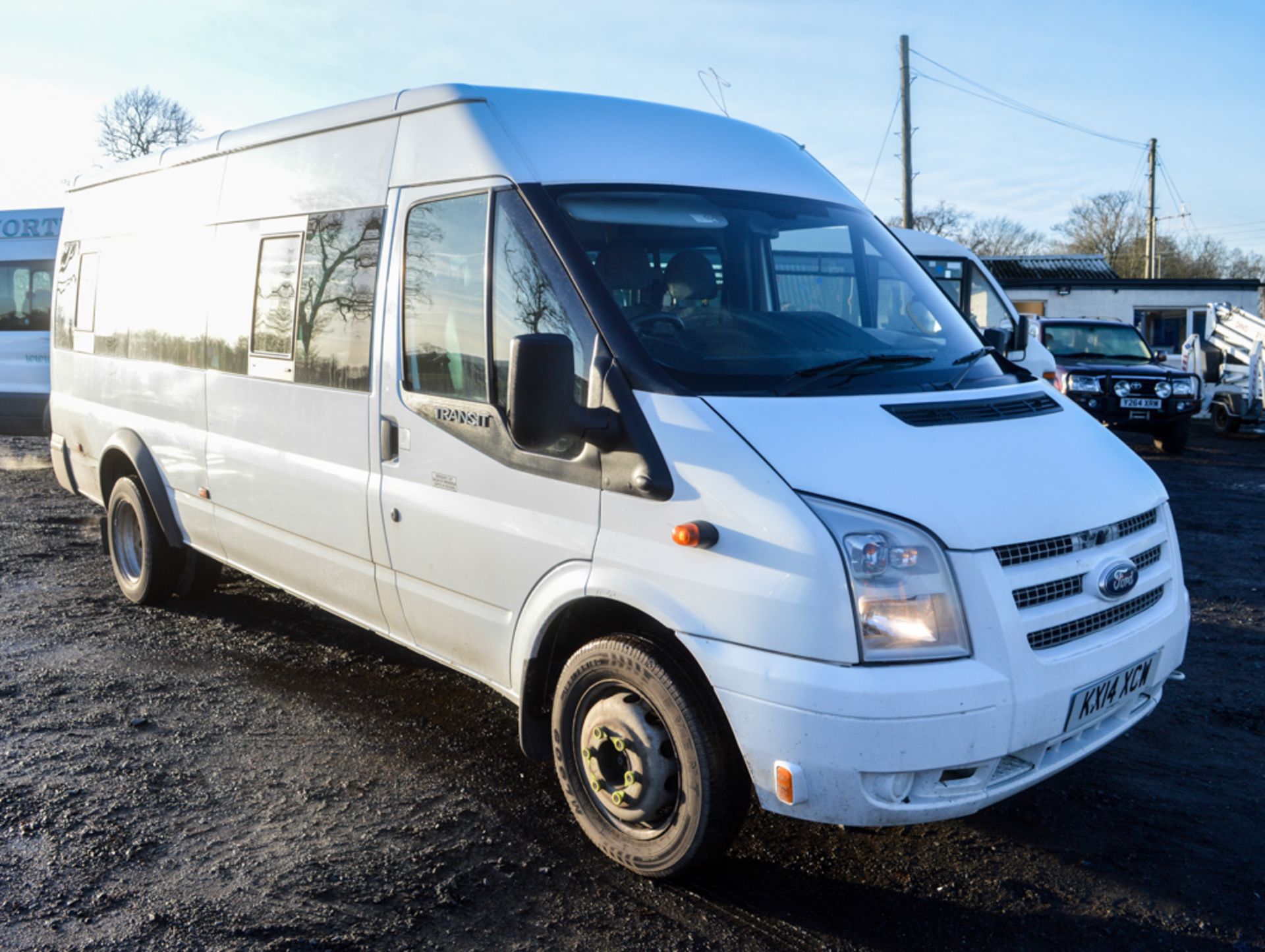 Ford Transit 135 T430 16 seat minibus Registration Number: KX14 XCW Date of Registration: 12/05/2014