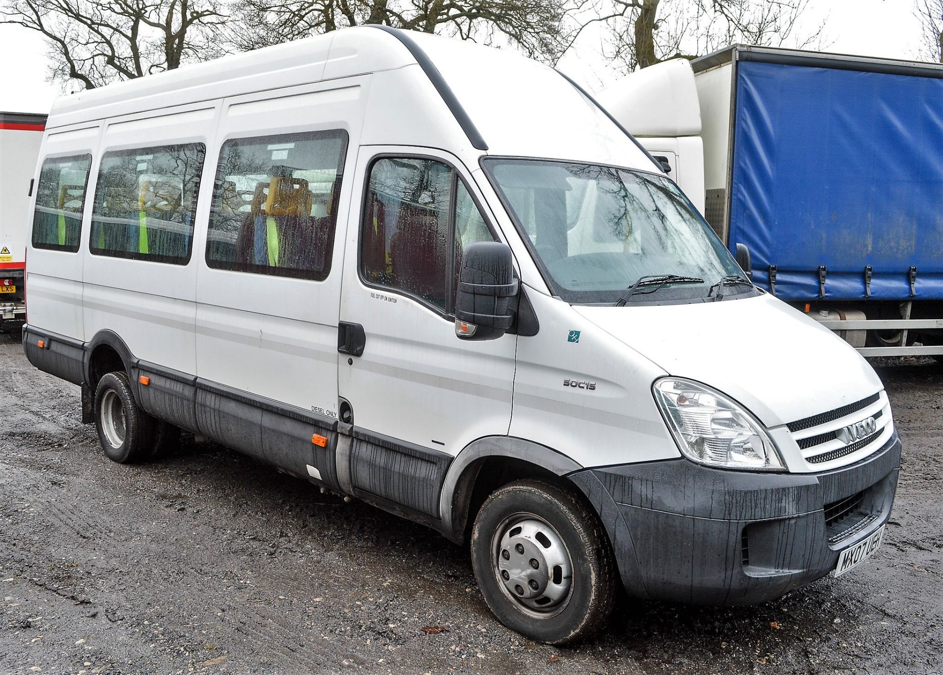 Iveco Daily 3.0 HPi 50C15 13 seat minibus Registration Number: MX07 UEH Date of Registration: 04/ - Image 4 of 9