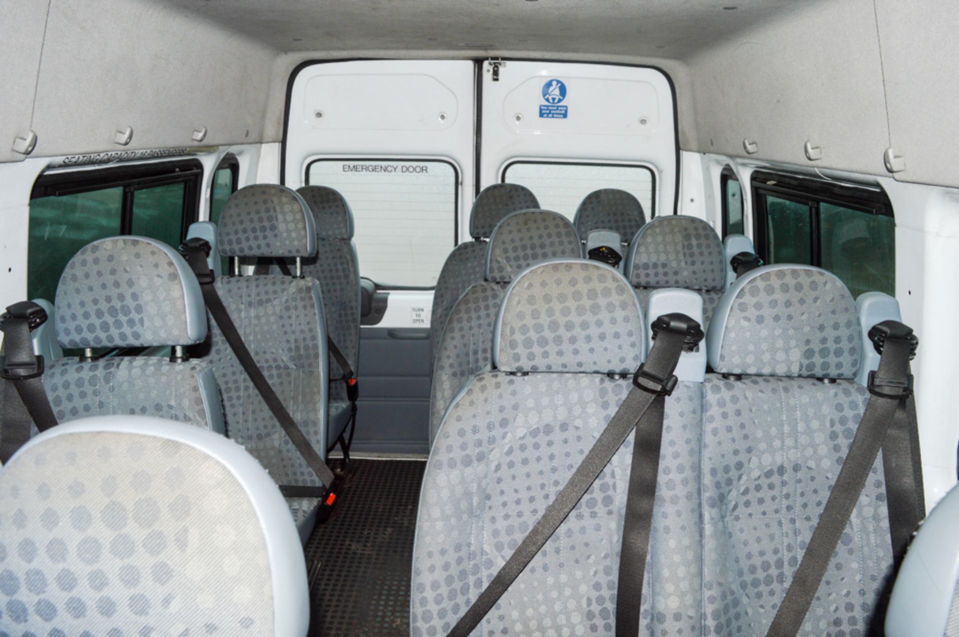 Ford Transit 115 T430 17S RWD 16 seat minibus Registration Number: WK59 URJ  Date of Registration: - Image 7 of 9