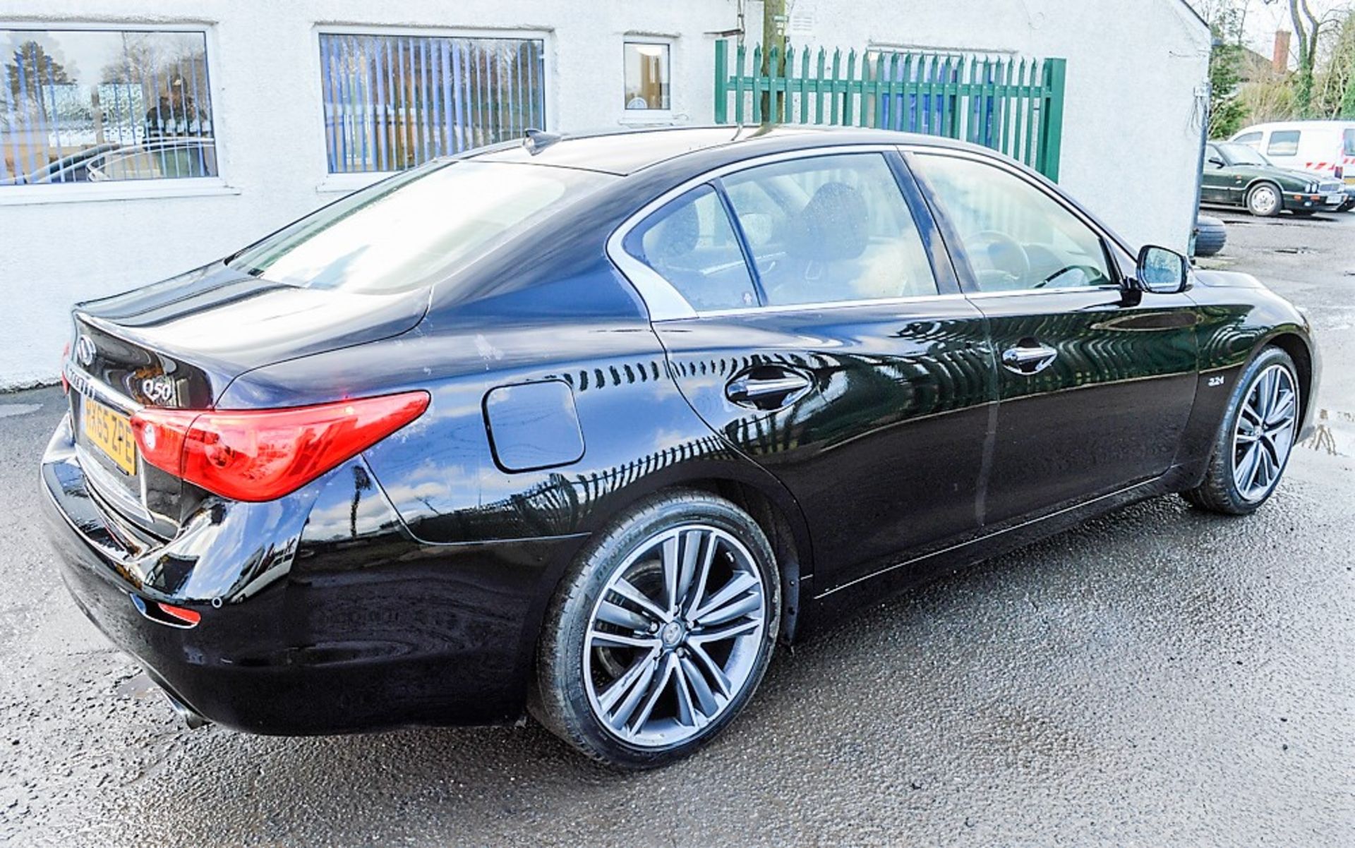 Infiniti Q50 4 door saloon car Registration Number: RX65 ZPE Date of Registration: October 2015 - Image 3 of 8