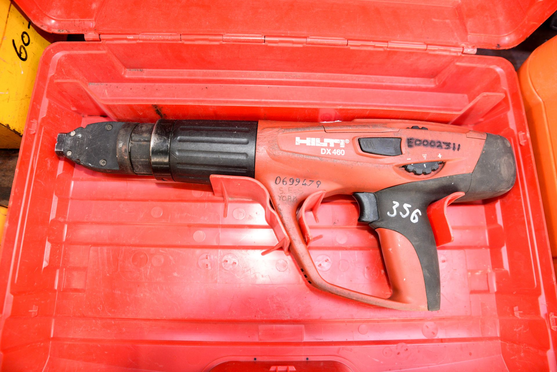 Hilti DX460 nail gun c/w carry case **No battery or charger** A585974