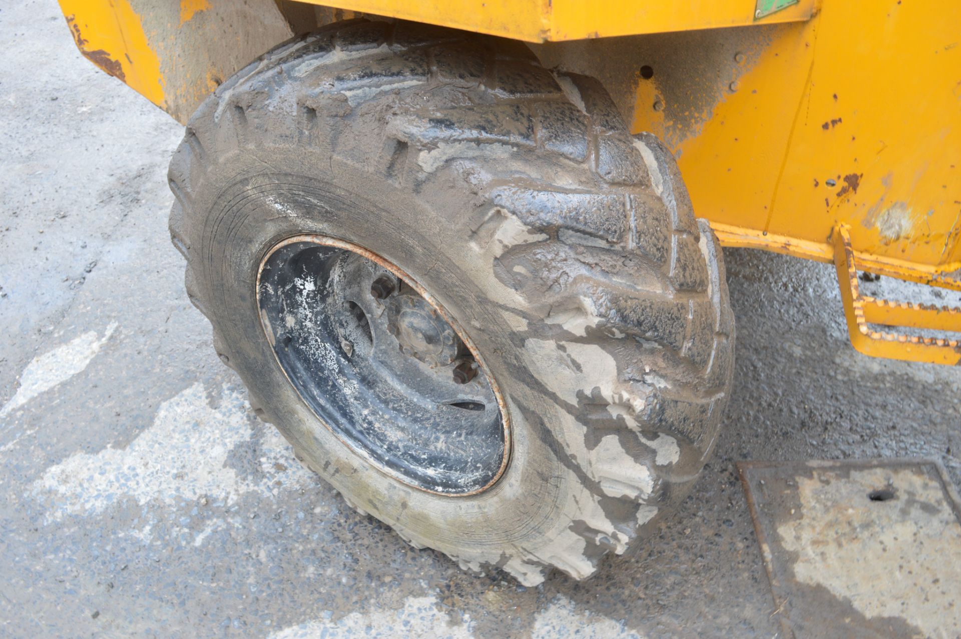 Benford Terex PT3000 3 tonne straight skip dumper Year: 2002 S/N: E207AR157 Recorded Hours: *Clock - Image 7 of 11