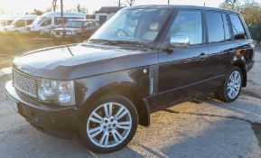 Range Rover HSE TD6 Auto diesel SUV  Registration Number: MF03 EVJ Date of Registration:14/03/2003