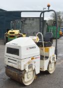 Benford Terex TV800 double drum ride on roller  Year: 2007 S/N: E706HU140  Recorded hours: 930