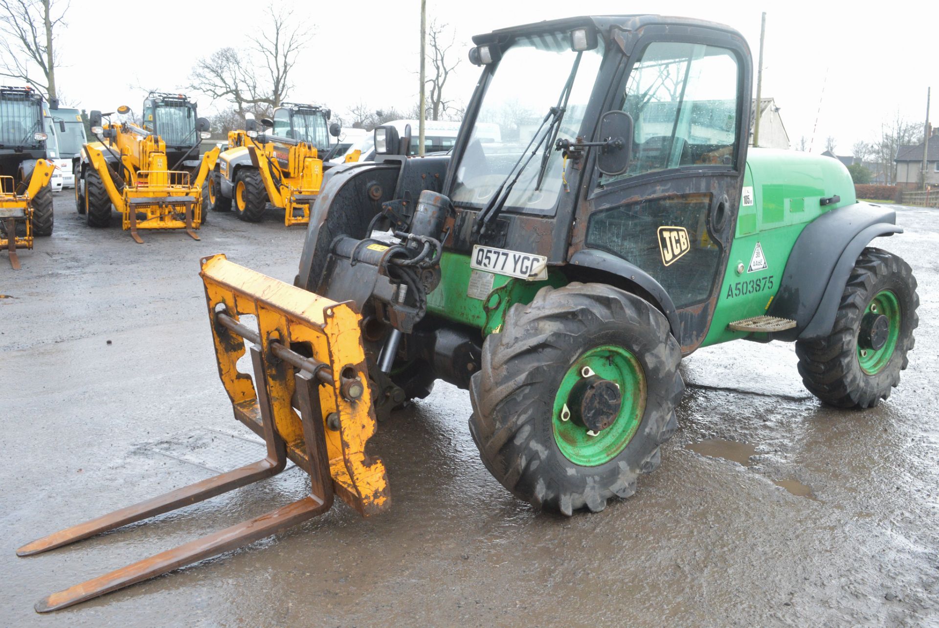 JCB 524-50 5 metre telescopic handler Year: 2008 S/N: 1418018 Recorded Hours: 2078 A503875