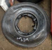 2 - wheelbarrow tyres and inner tubes  ** No VAT on hammer price but VAT will be charged on the