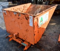 Fork lift tipping skip  A681289