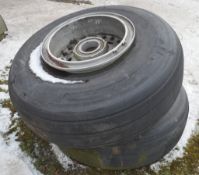 VC 10 aircraft wheel