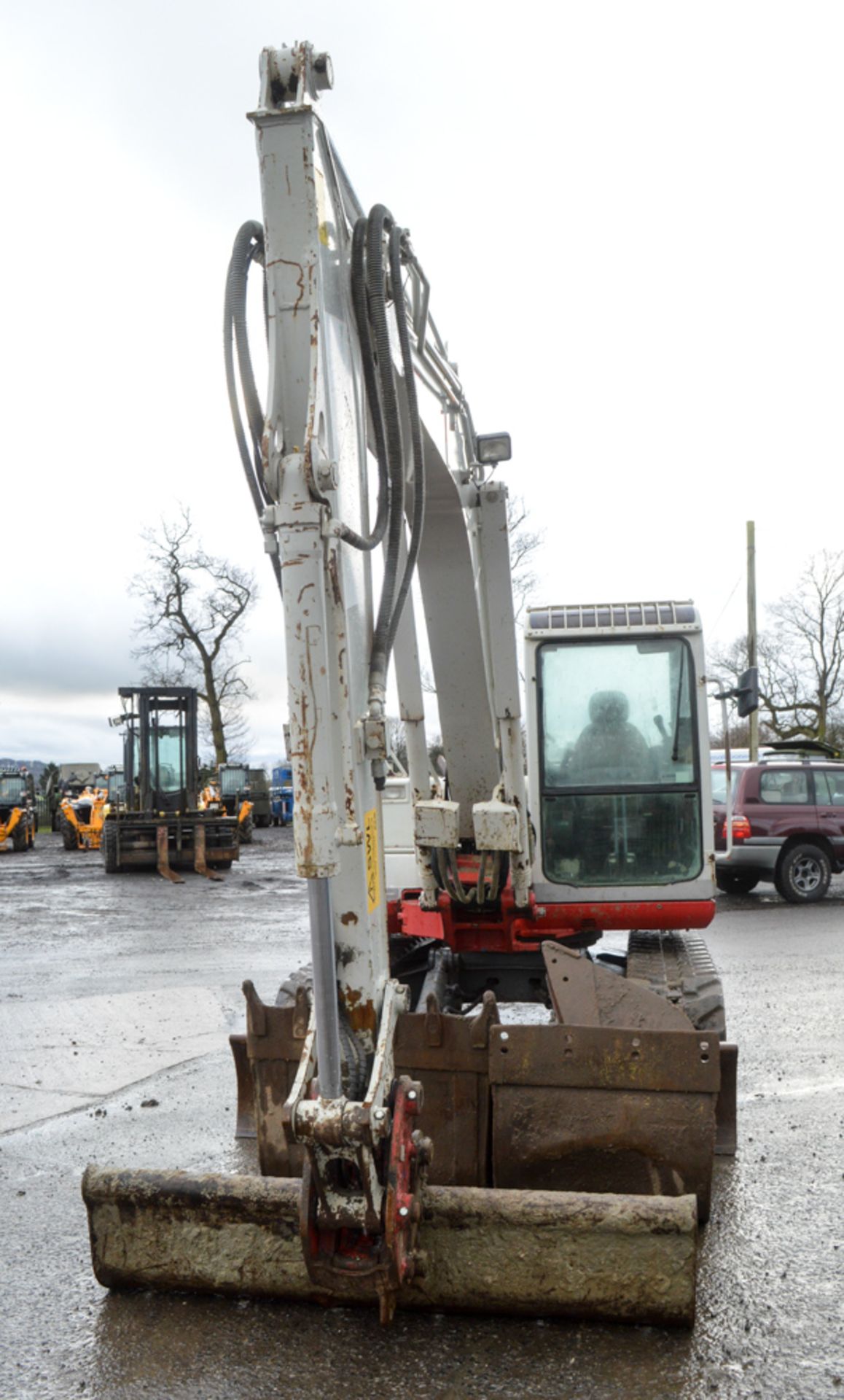Takeuchi TB175 7.5 tonne rubber tracked excavator Year: 2010 S/N: 301657 Recorded Hours: Not - Image 5 of 12