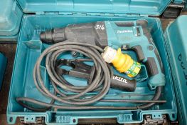 Makita 110v SDS hammer drill c/w carry case A668541