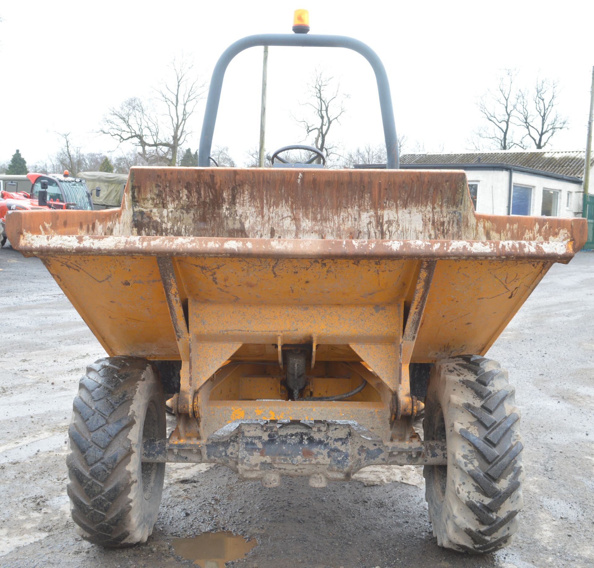 Benford Terex PT3000 3 tonne straight skip dumper Year: 2001 S/N: E112A5344 Recorded Hours: *Clock - Image 3 of 11