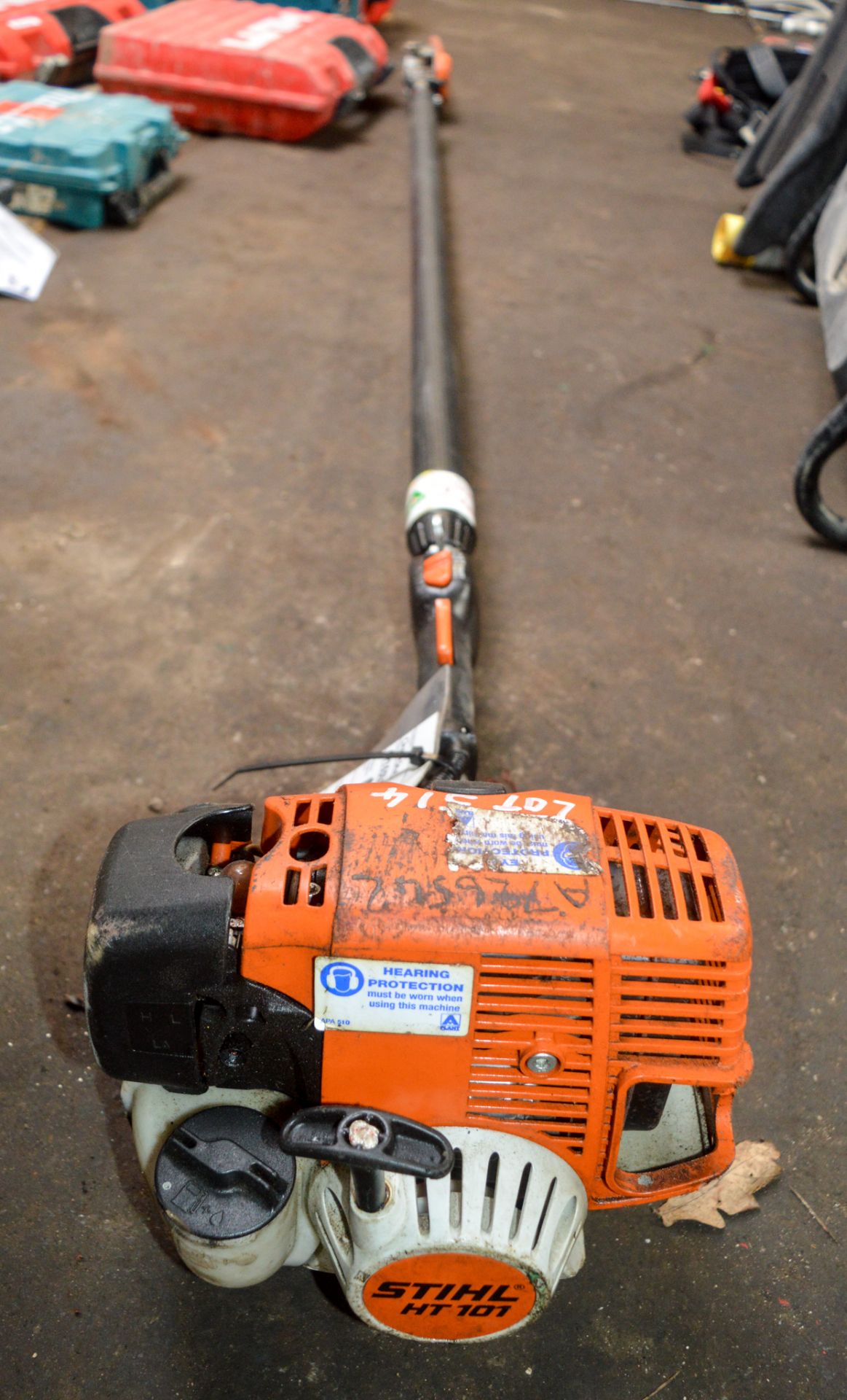 Stihl HT101 petrol driven long reach chainsaw A726542