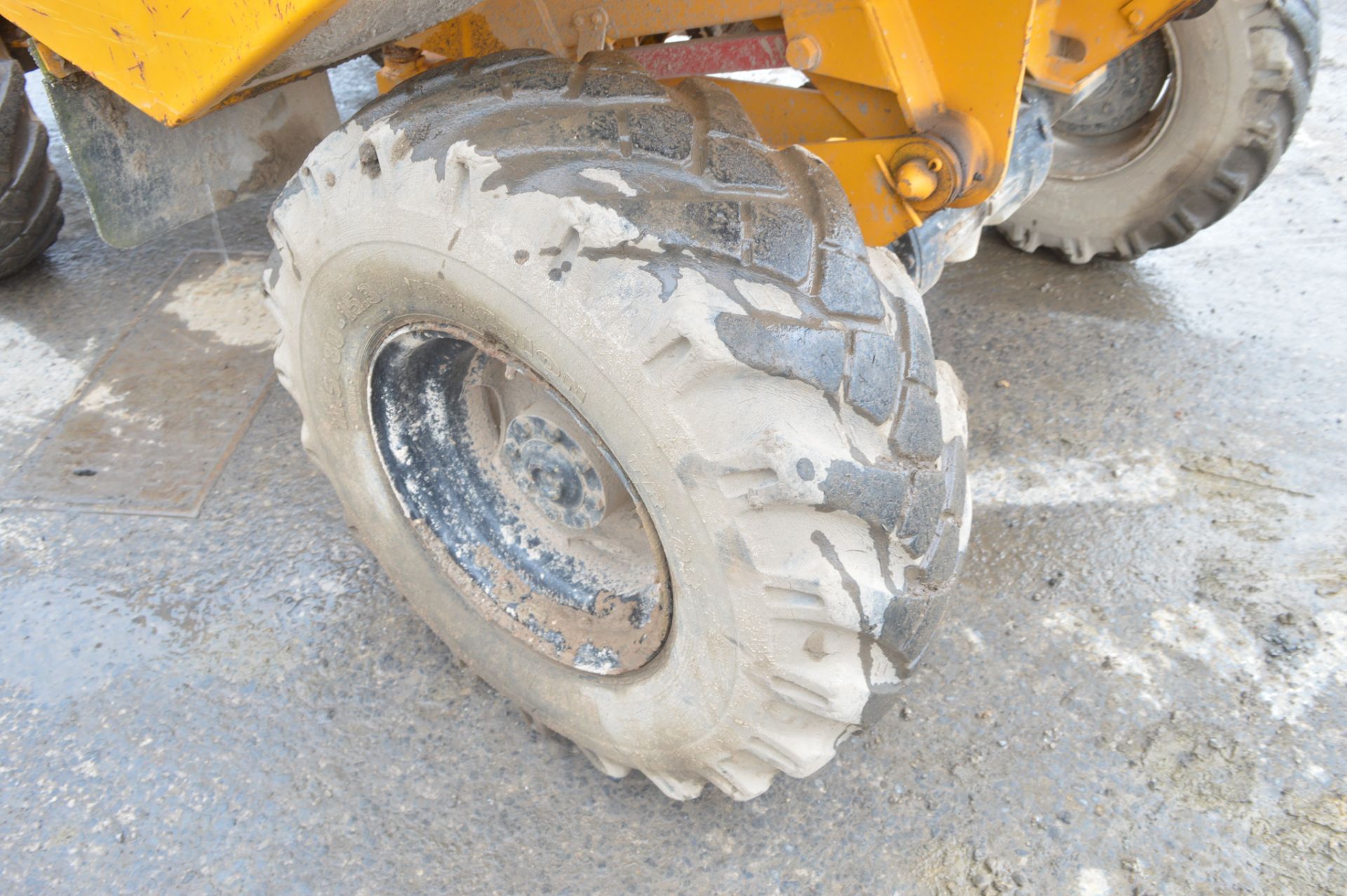 Benford Terex PT3000 3 tonne straight skip dumper Year: 2002 S/N: E207AR157 Recorded Hours: *Clock - Image 8 of 11