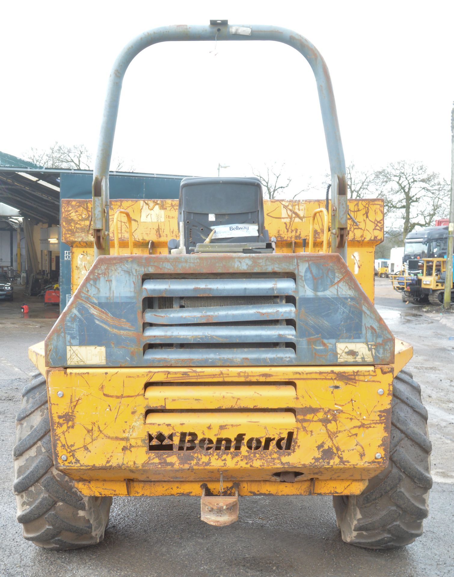 Benford Terex PT6000 6 tonne straight skip dumper Year: 2004 S/N: E403EM025 Recorded Hours: *Clock - Image 5 of 11