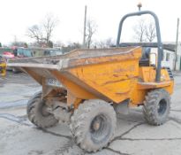 Benford Terex 3 tonne straight skip dumper  Year: 2004 S/N: E401AP020 Recorded hours: 3115 DPR052