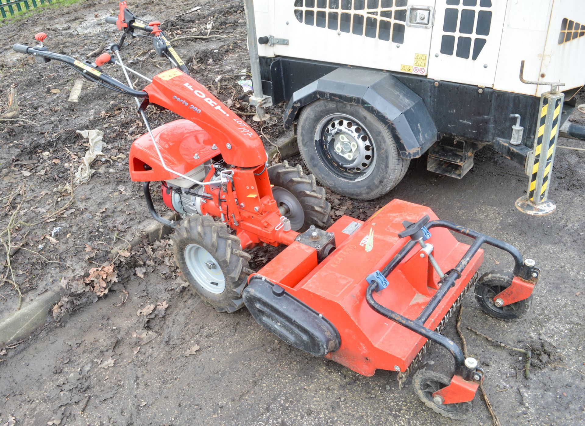 Fort Serie 280 petrol driven flail mower A641490