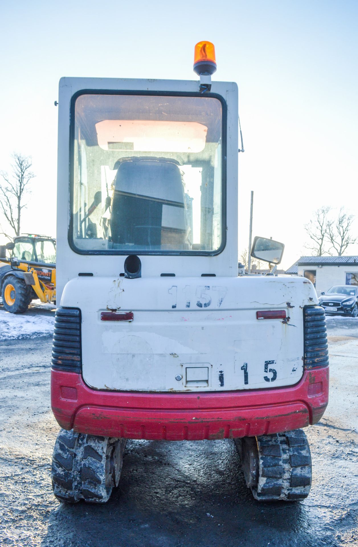 Takeuchi TB125 2.5 tonne rubber tracked mini excavator Year: 2008 S/N: 12519500 Recorded hours: 5737 - Image 6 of 11