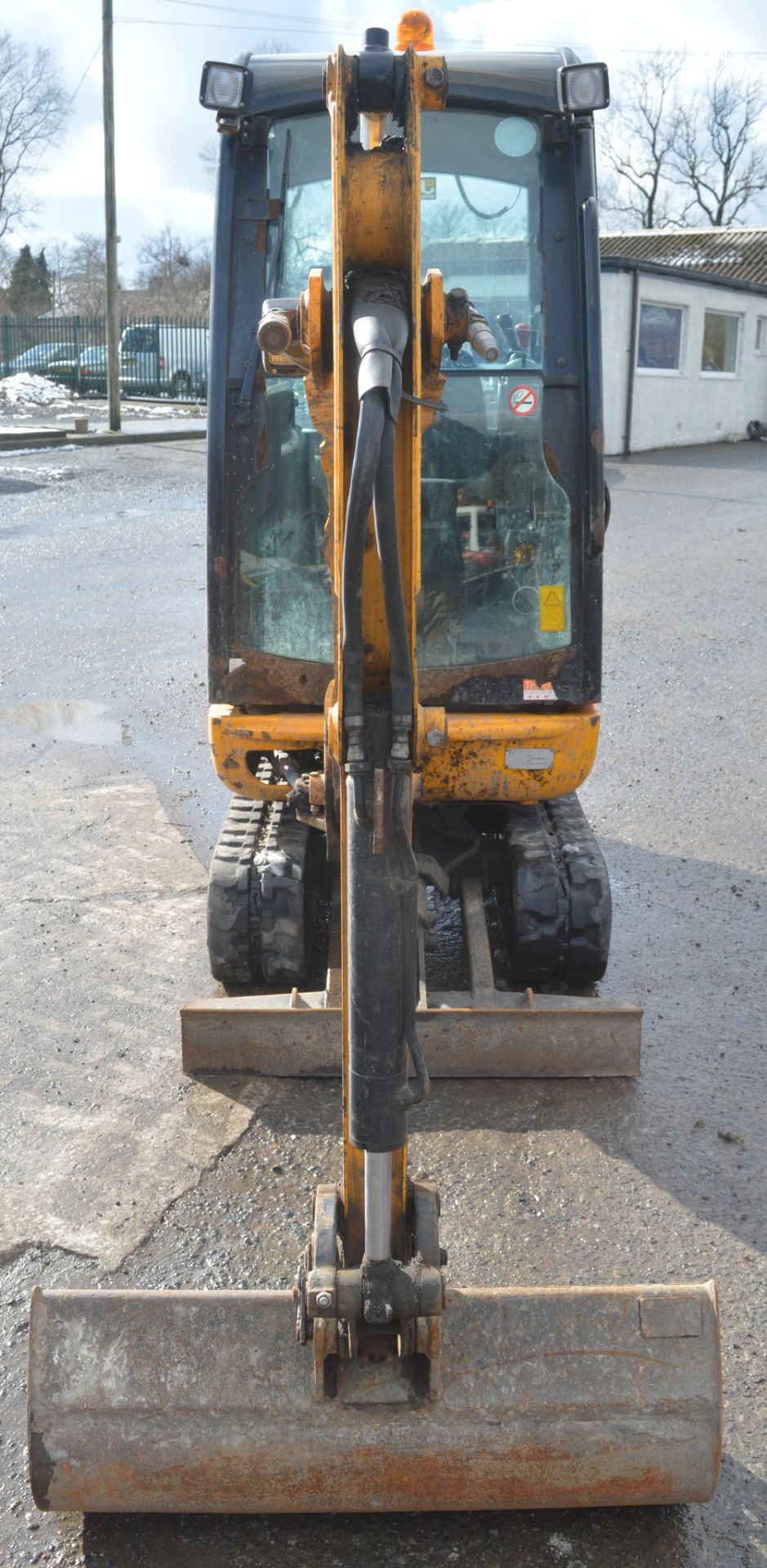 JCB 8016 CTS 1.5 tonne rubber tracked mini excavator  Year: 2013  S/N: TO2071394 Recorded hours: - Image 5 of 13