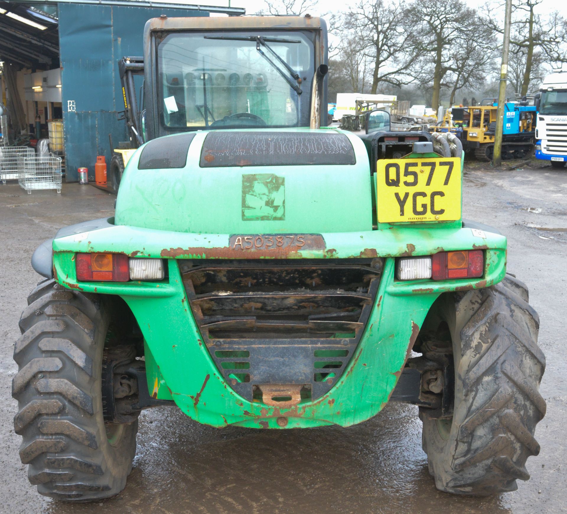 JCB 524-50 5 metre telescopic handler Year: 2008 S/N: 1418018 Recorded Hours: 2078 A503875 - Image 6 of 12