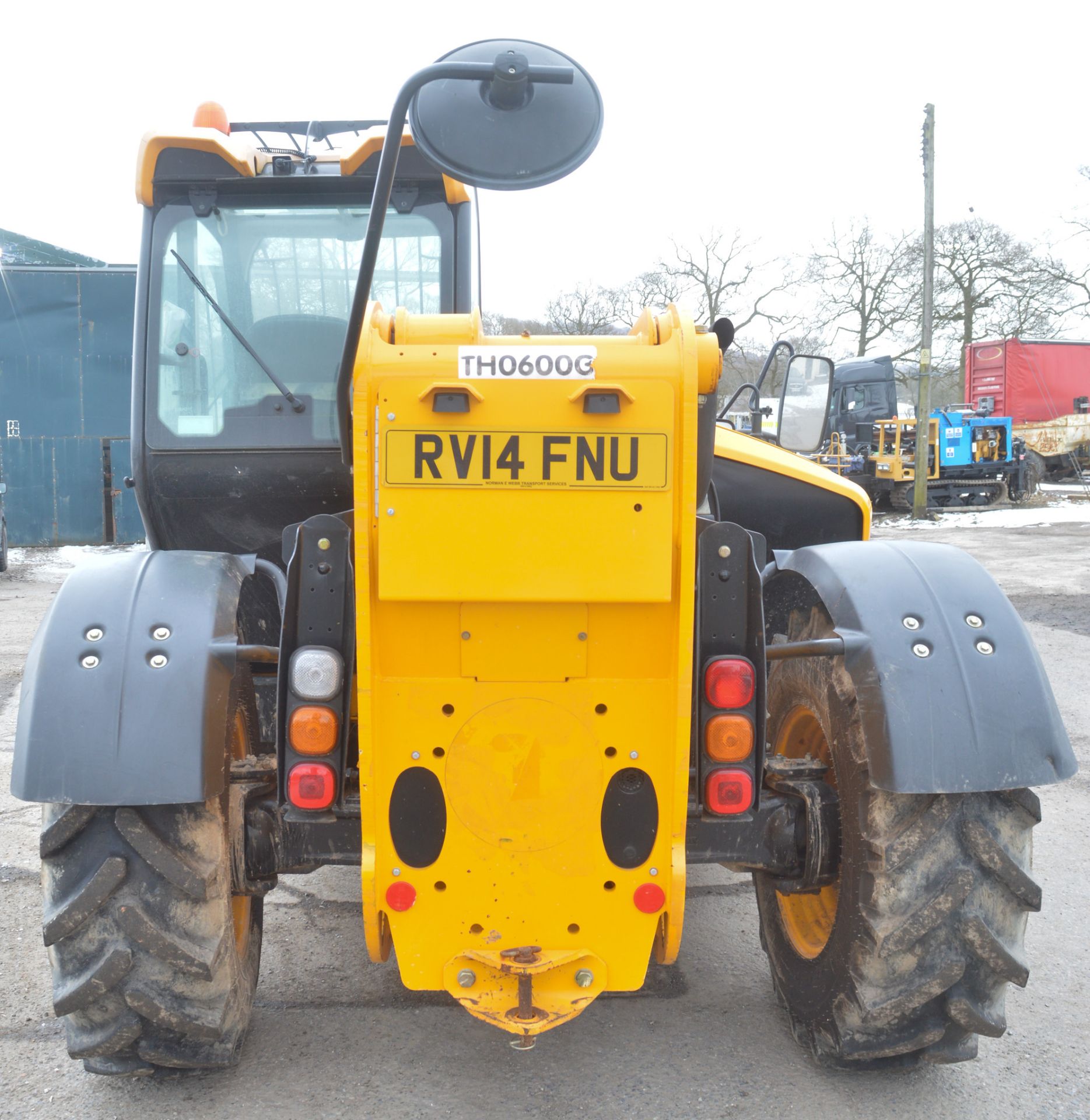 JCB 535-95 T4i 9.5 metre telescopic handler  Year: 2014 S/N: 2183035 Recorded hours: 859 c/w turbo - Image 3 of 13