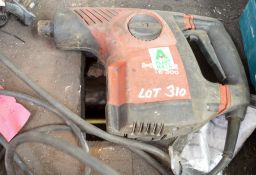 Hilti TE300 110v hammer drill for spares A655521