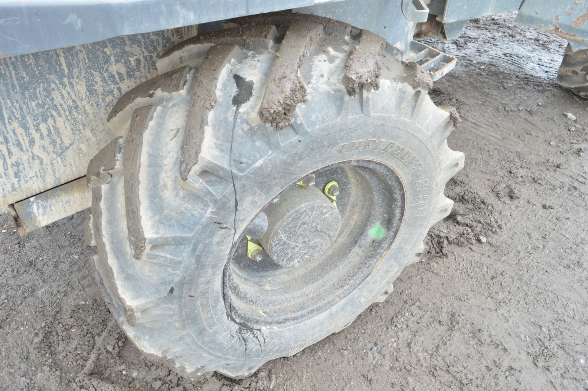 Benford Terex TA6s 6 tonne swivel skip dumper  Year: 2012  S/N: EC5MT3358 Recorded hours: 1651 - Image 9 of 10