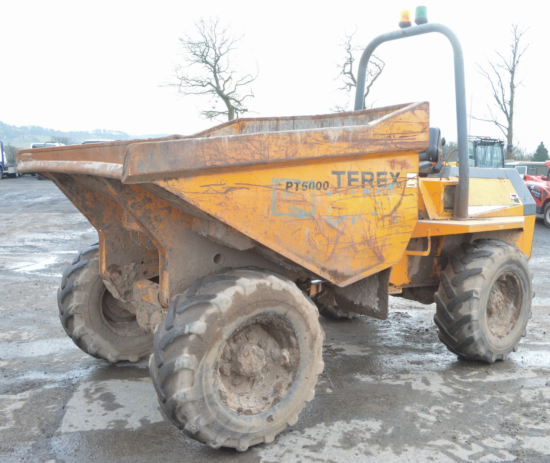 Benford Terex PT6000 6 tonne straight skip dumper Year: 2003 S/N: E311EE446 Recorded Hours: *Clock