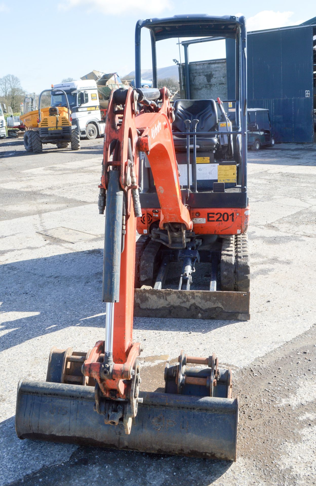 Kubota KX015.4 1.5 tonne rubber tracked excavator Year: 2015 S/N: 59007 Recorded Hours: 1059 - Image 5 of 10