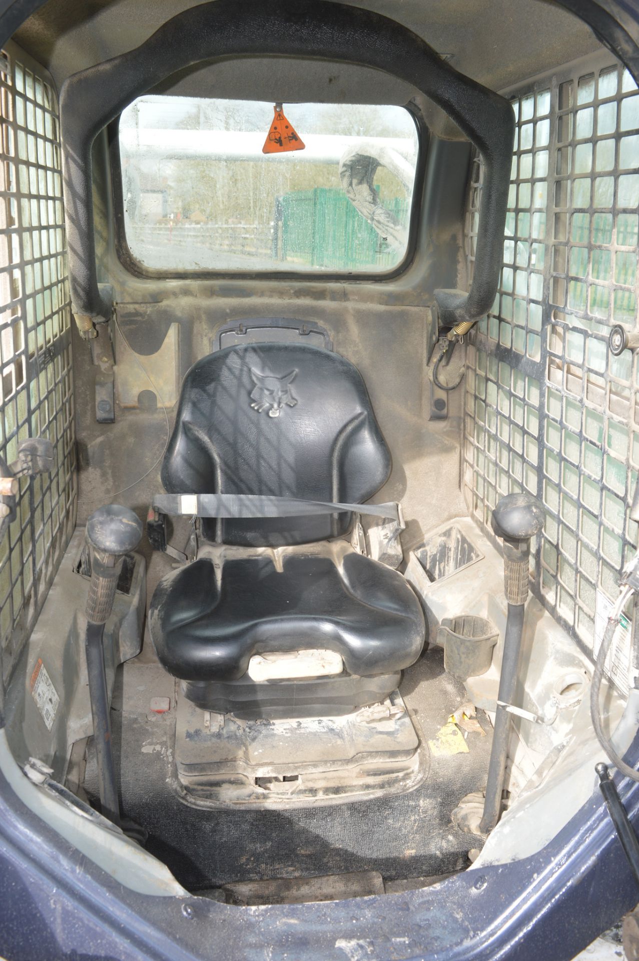 Bobcat T590 rubber tracked skid steer loader  Year: 2014 S/N: A3NS11455 Recorded hours: 1060 A628142 - Image 10 of 12