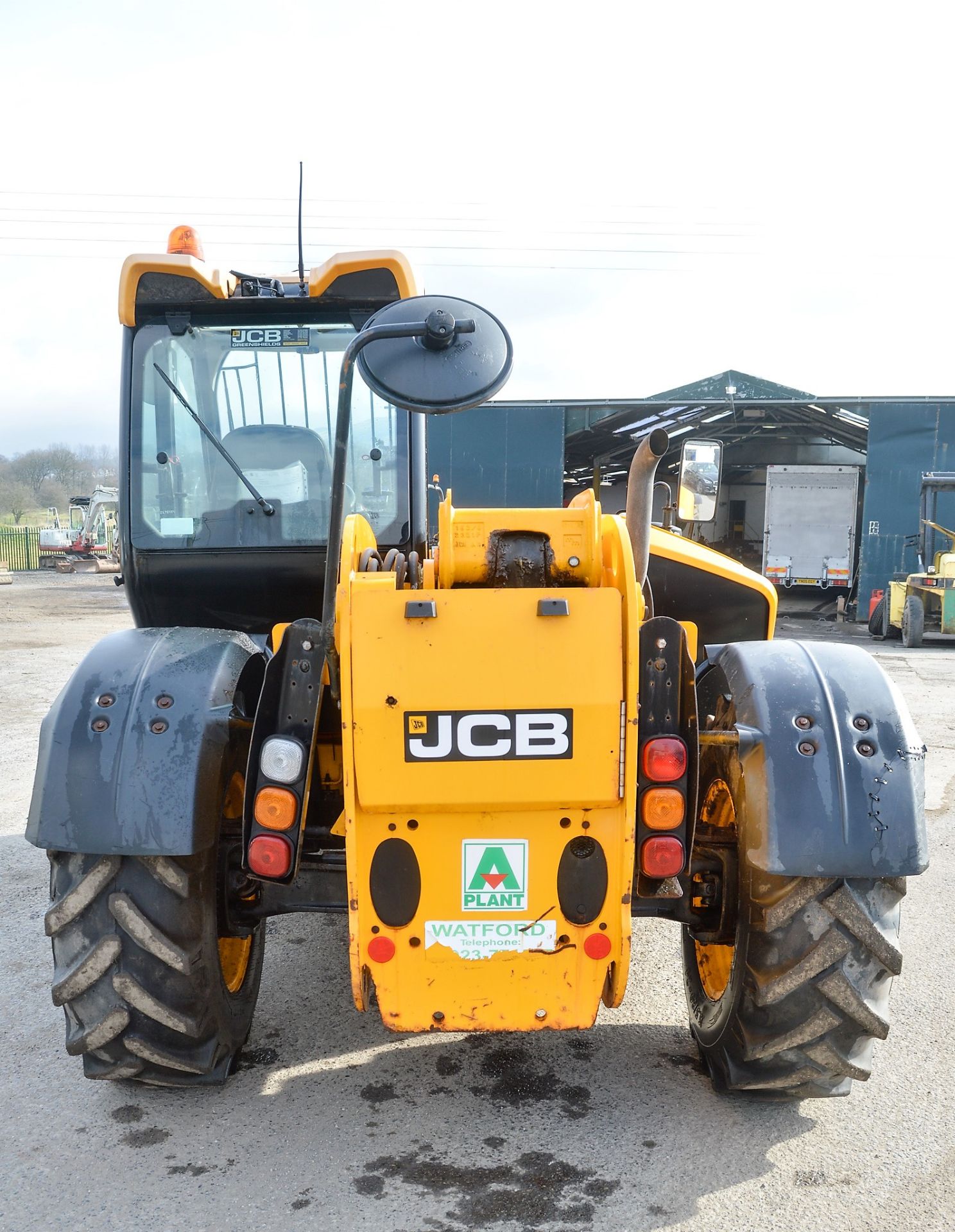 JCB 531-70 7 metre telescopic handler Year: 2013 S/N: 02176494 Recorded Hours: 1696 c/w load weigher - Image 6 of 14