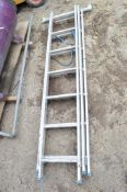 3 stage aluminium step ladder A626390