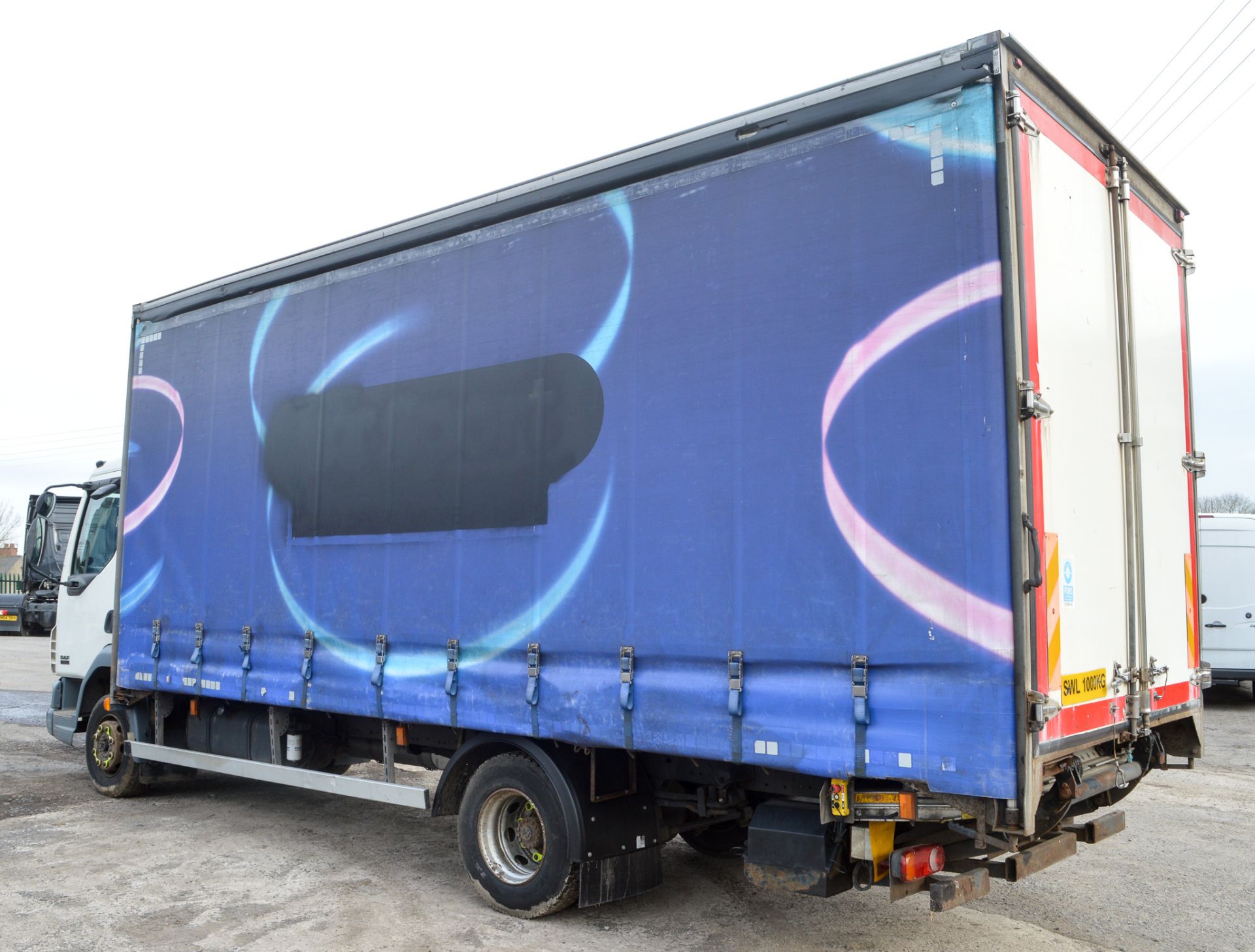 DAF LF 45.150 7.5 tonne curtain sided lorry (Ex BT) Registration Number: BX06 LBV   c/w V5 - Image 3 of 10