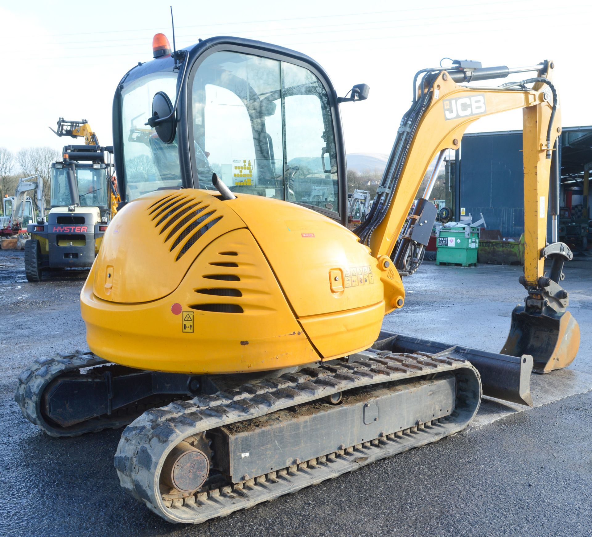 JCB 8050 RTS 5 tonne rubber tracked mini excavator Year: 2015 S/N: 2379492 Recorded Hours: 786 - Image 3 of 11