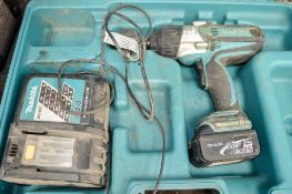 Makita 18v 1/2 inch drive impact gun c/w battery, charger & carry case A657316