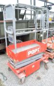 Pop-Up Push battery electric scissor lift access platform A605708