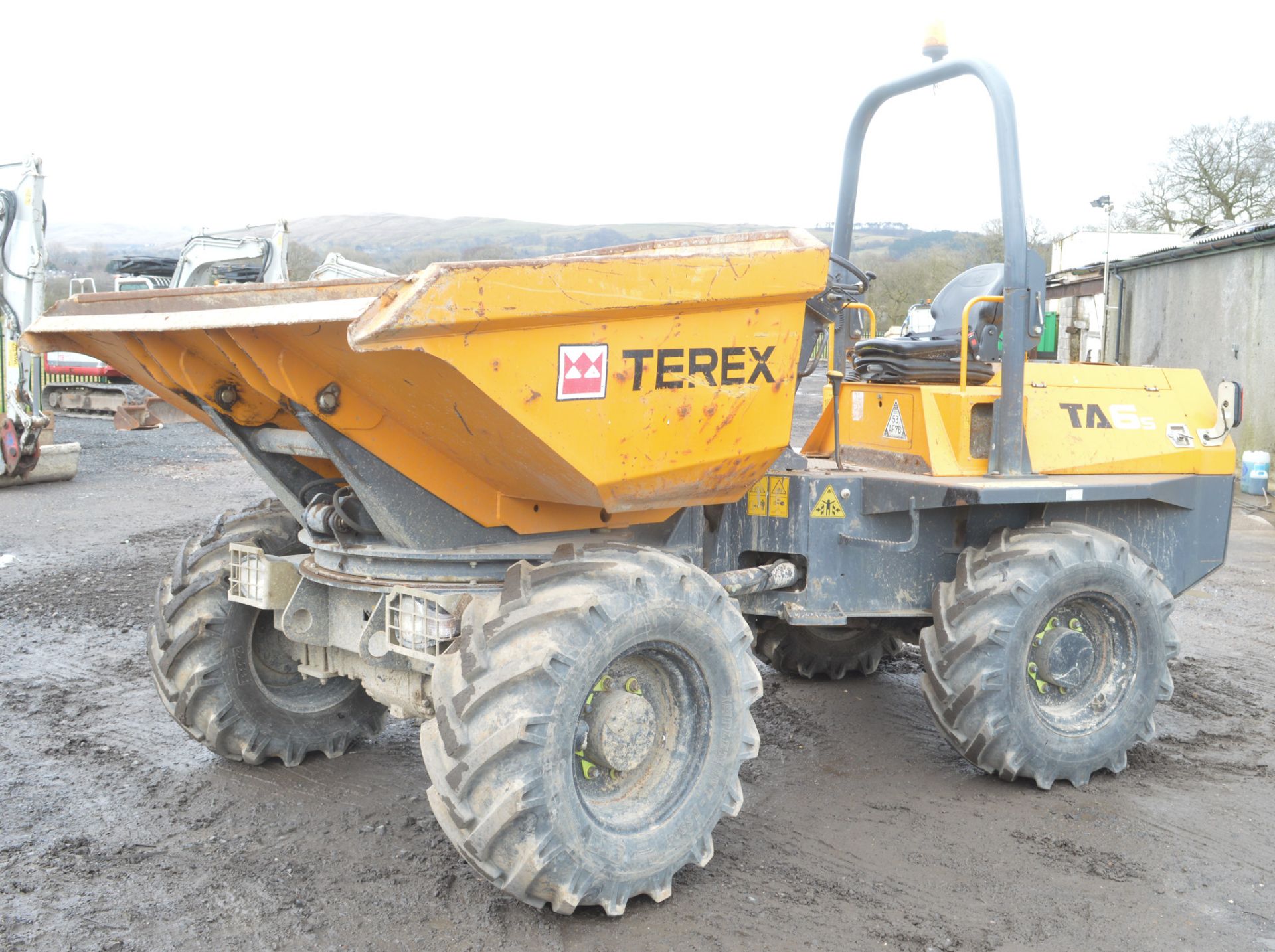 Benford Terex TA6s 6 tonne swivel skip dumper  Year: 2012  S/N: EC5MT3358 Recorded hours: 1651