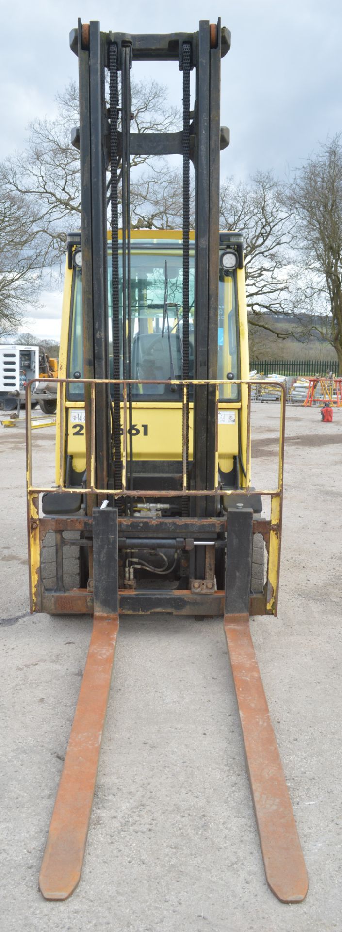 Hyster H3.5FT 3.5 tonne diesel driven fork lift truck  Year: 2012 S/N: L177B37532K Recorded hours: - Image 6 of 8