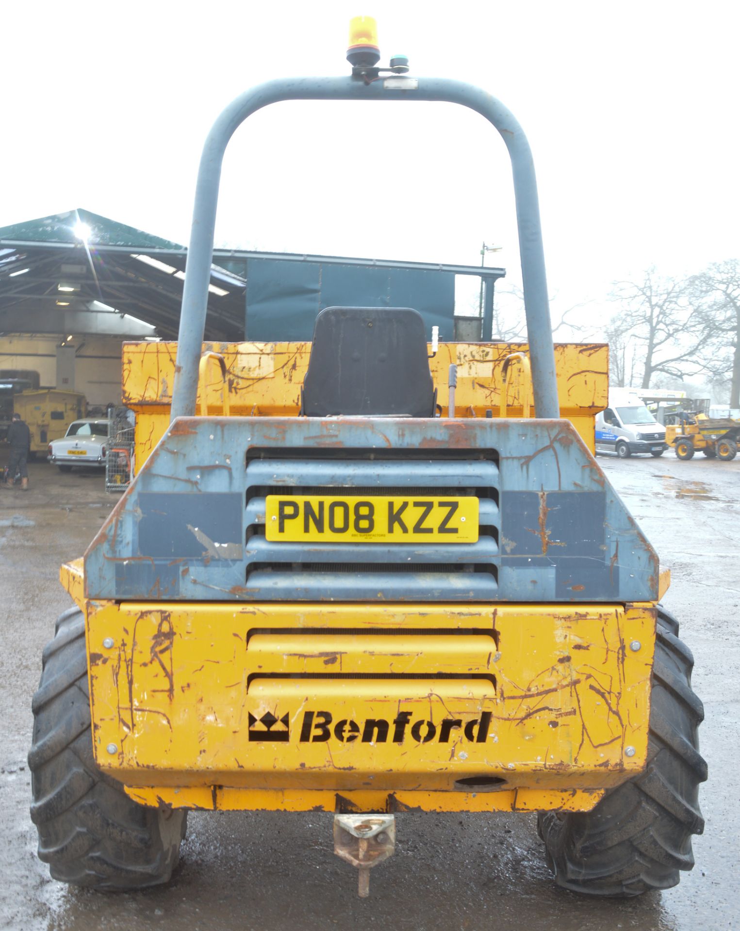 Benford Terex 6 tonne straight skip dumper Year: 2004 S/N: E403EM024 Recorded Hours: Clock blank - Image 6 of 11