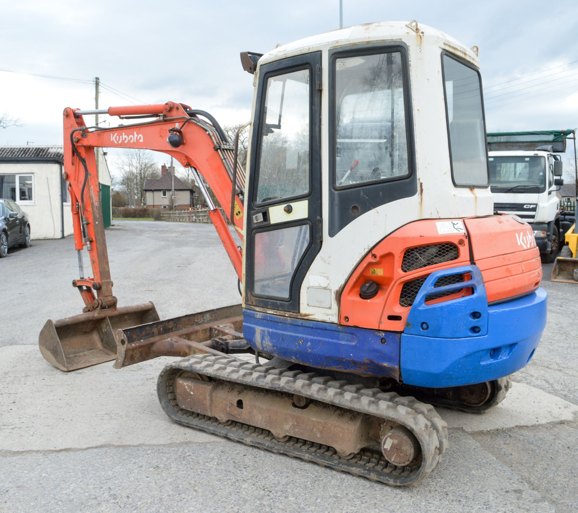 Kubota KX61 2.6 tonne rubber tracked mini excavator Year: 2006 S/N: 55496 Recorded Hours: 6079 - Image 2 of 11