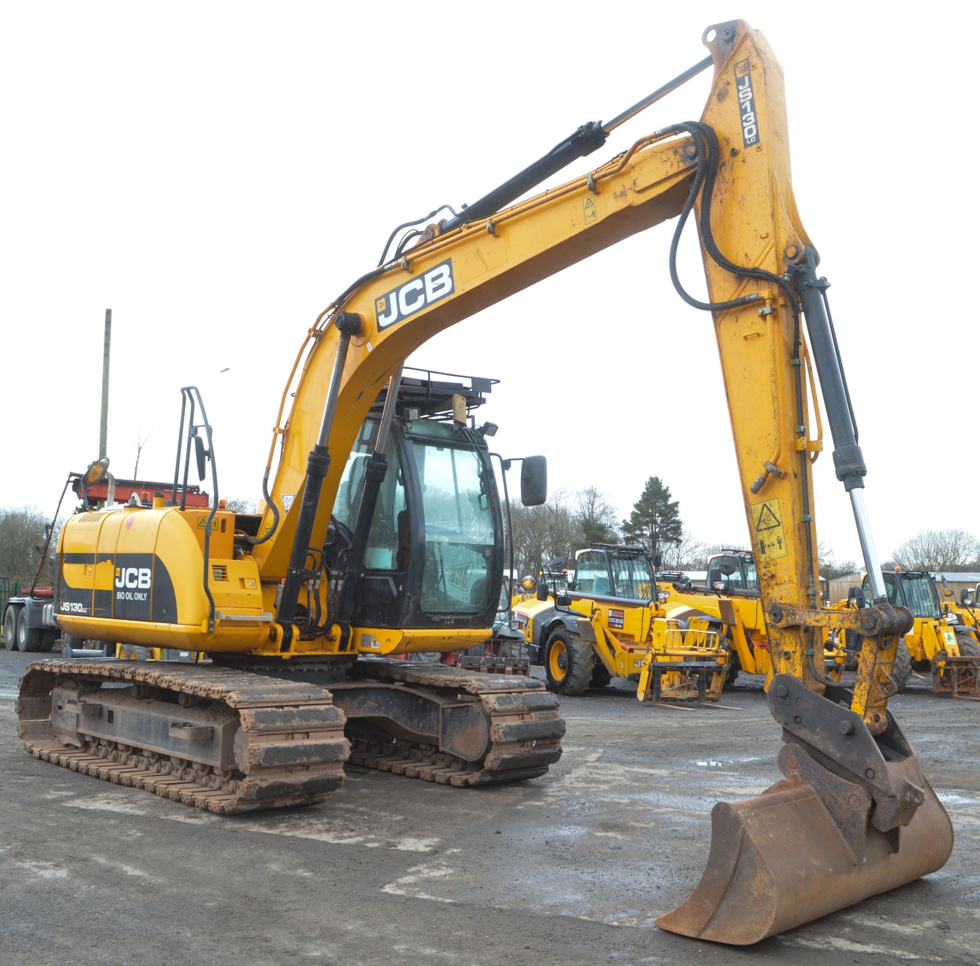 JCB JS130 LC 13 tonne steel tracked excavator  Year: 2011 S/N: 1535912 Recorded hours: 4020 A572713 - Image 5 of 13