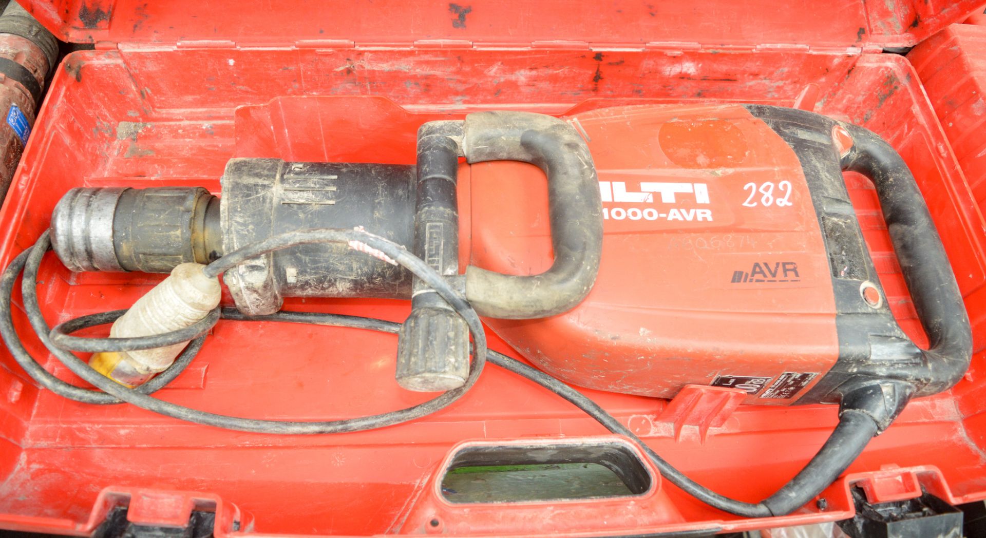 Hilti TE1000-AVR 110v SDS hammer drill c/w carry case A606874