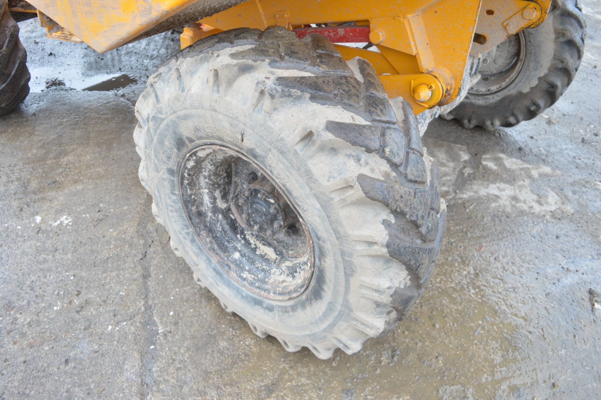 Benford Terex PT3000 3 tonne straight skip dumper Year: 2000 S/N: EY03HD110 Recorded Hours: *Clock - Image 8 of 11