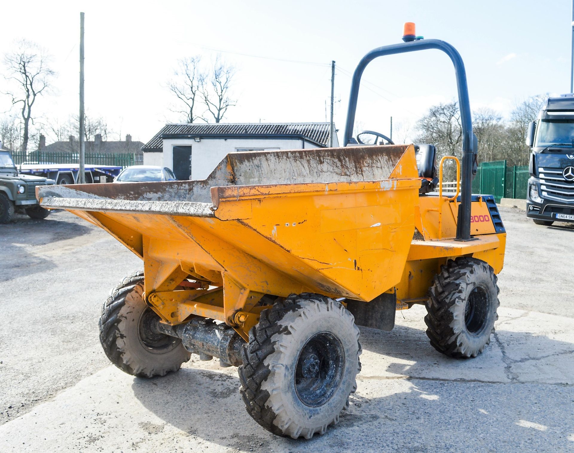 Benford Terex PT3000 3 tonne straight skip dumper Year: 2002 S/N: E207AR158 Recorded Hours: Not