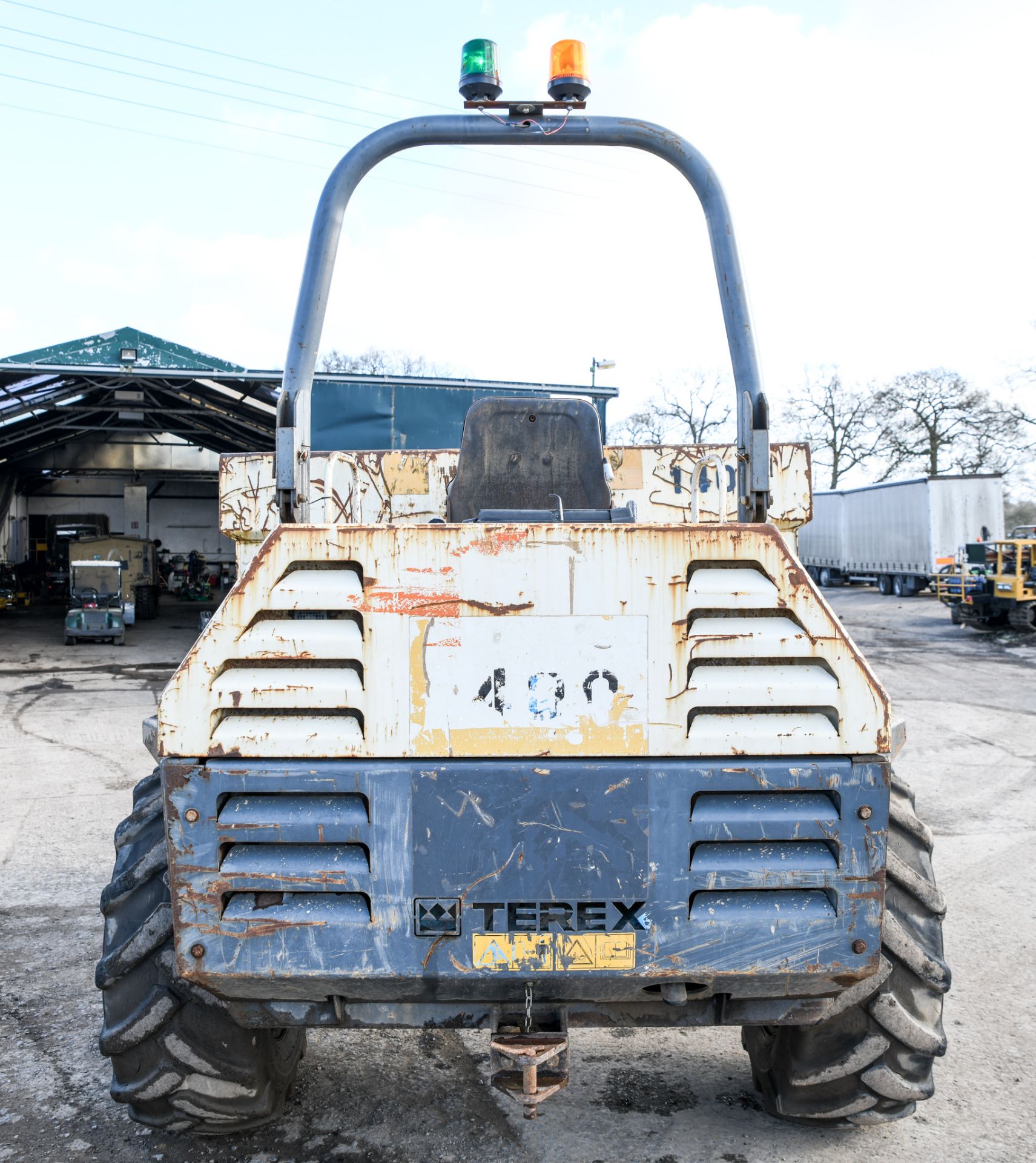 Benford Terex 6 tonne straight skip dumper Year: 2007 S/N: E704FW264 Recorded Hours: Not - Image 6 of 12