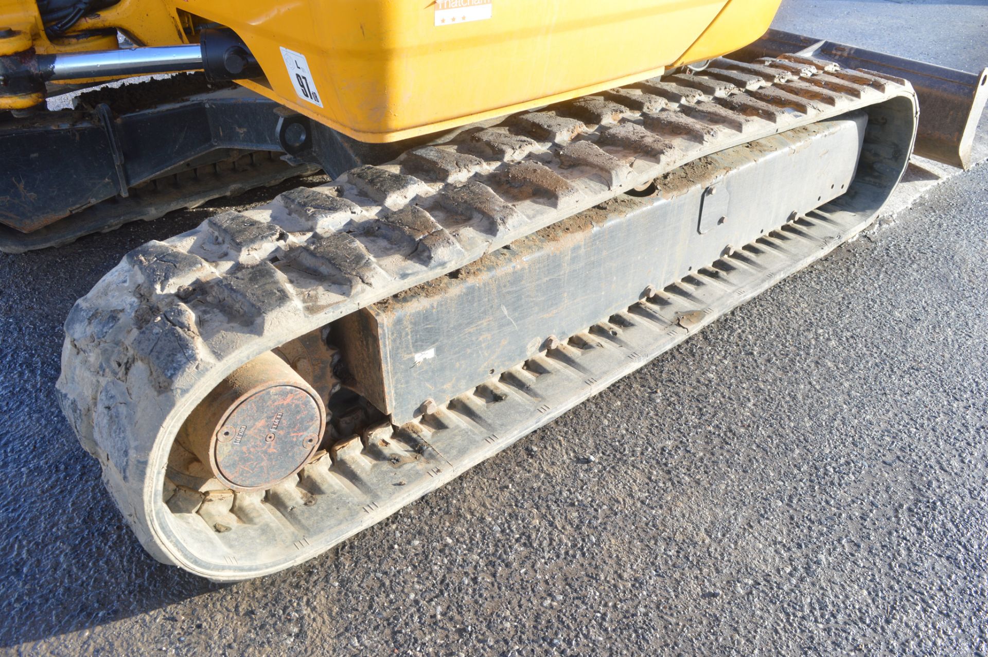 JCB 8050 RTS 5 tonne rubber tracked mini excavator Year: 2015 S/N: 2379492 Recorded Hours: 786 - Image 9 of 11