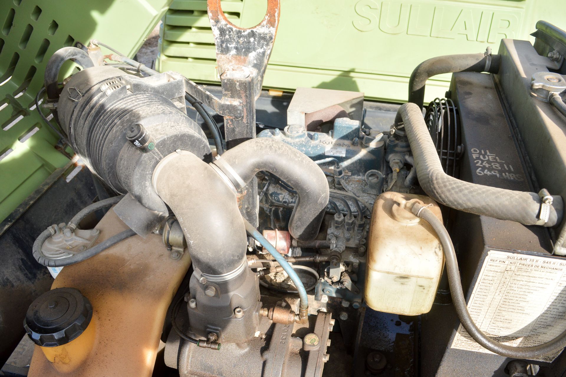 Sullair 48K diesel driven mobile air compressor Year: 2007 S/N: 48899 Recorded Hours: 967 - Image 3 of 3