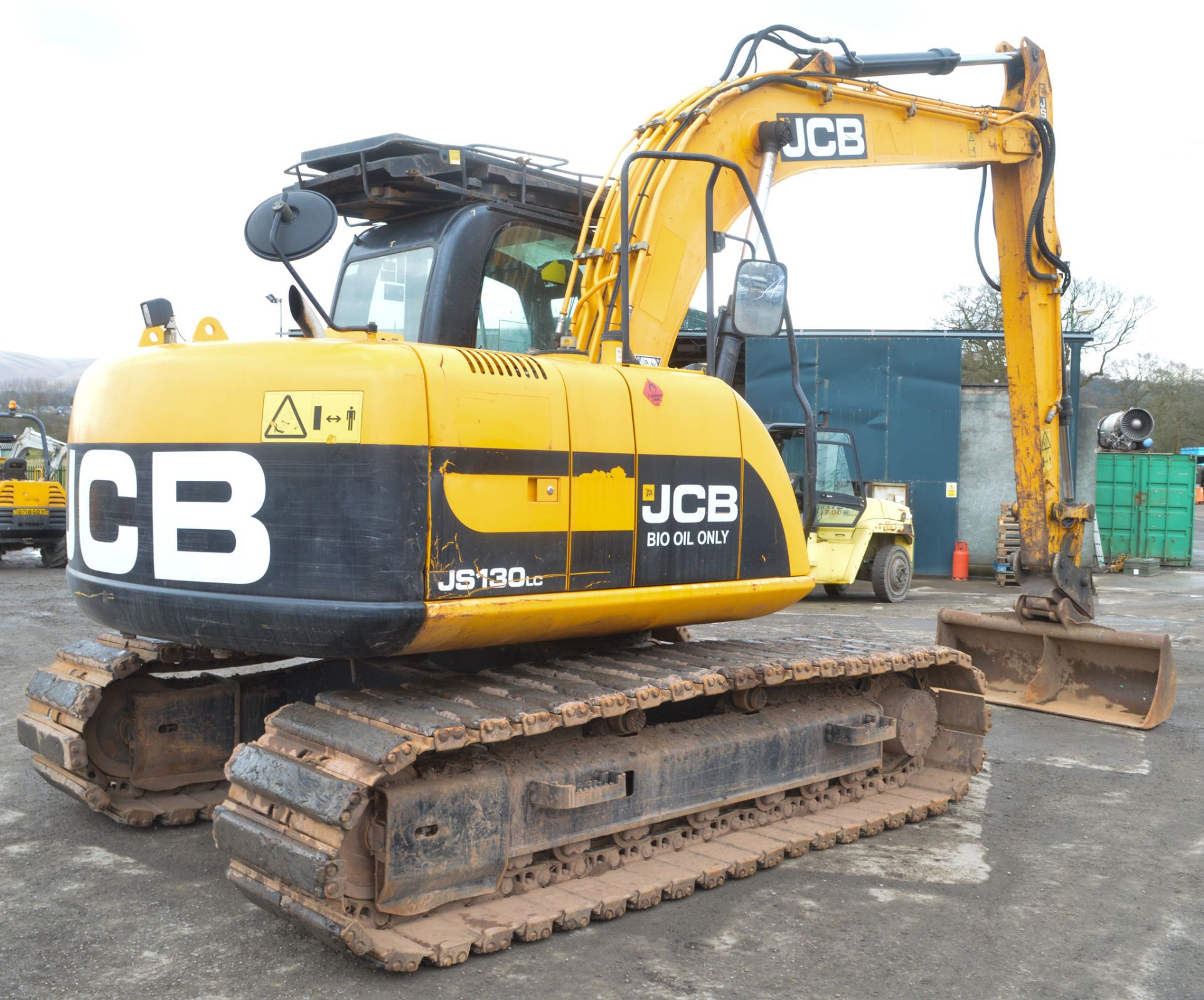 JCB JS130 LC 13 tonne steel tracked excavator  Year: 2011 S/N: 1535912 Recorded hours: 4020 A572713 - Image 4 of 13